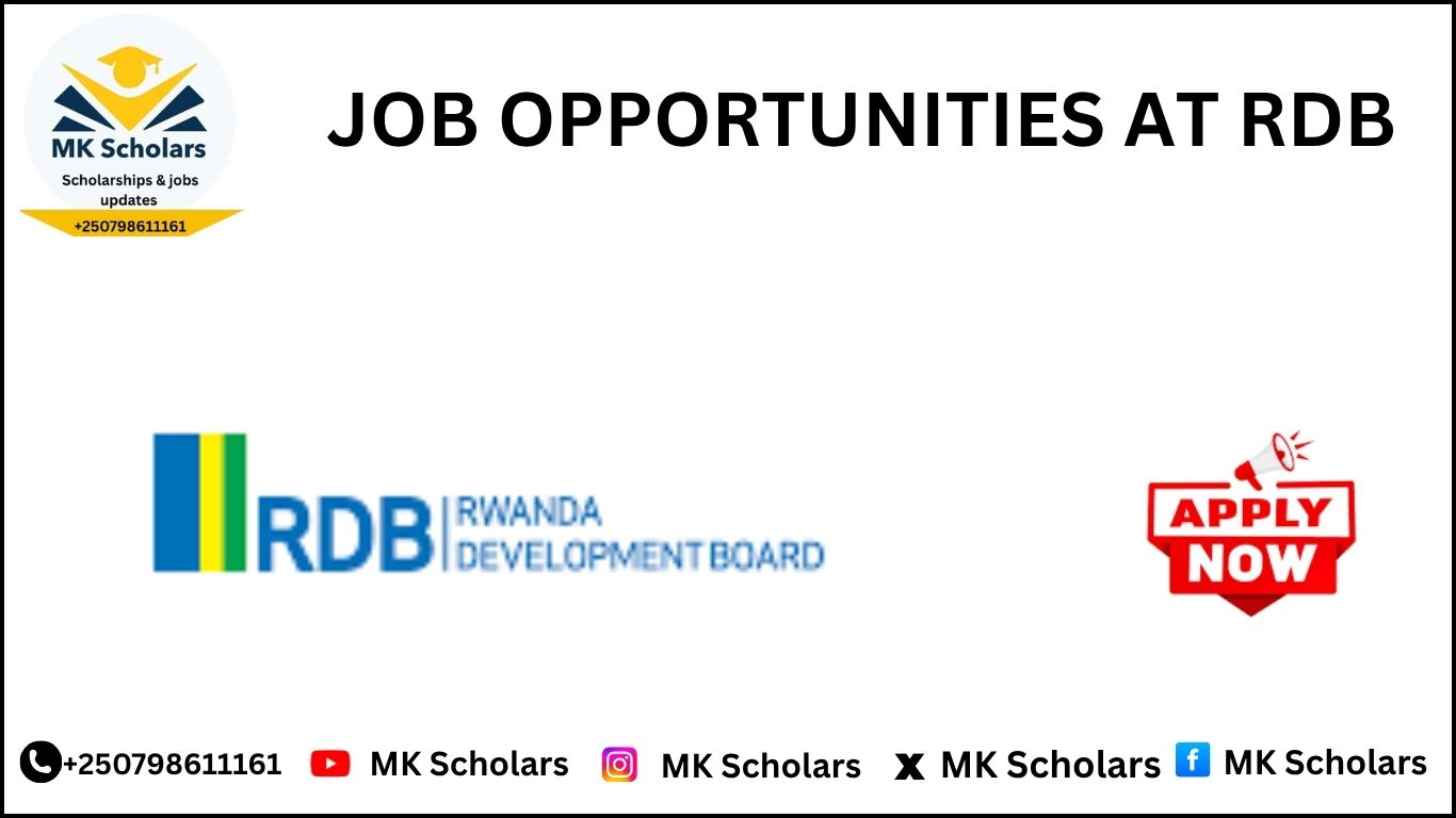 JOB OPPORTUNITIES AT RDB